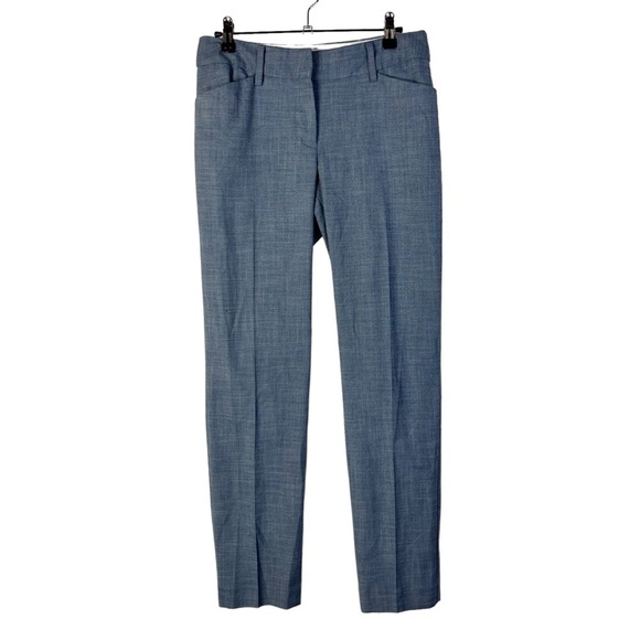 Talbots Light Blue Hampshire Ankle Slim Dress Pants 2 - Picture 2 of 4